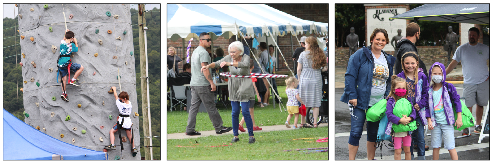 Downtown Fort Payne fills with Boom Days festival goers despite rain